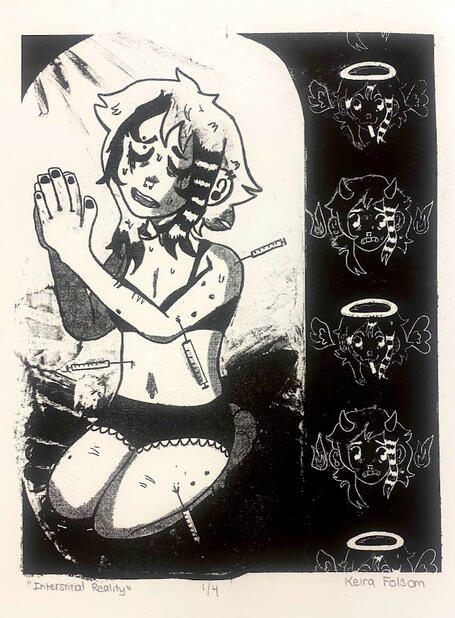 Interstitial Reality (Lithograph)