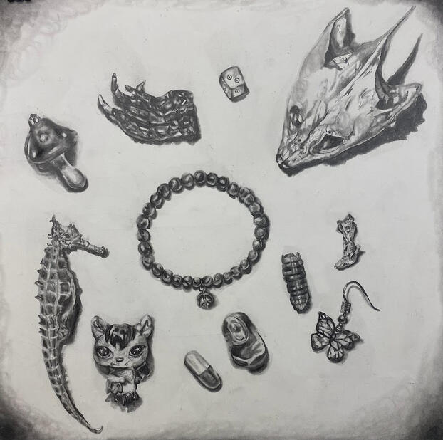 CMYK Wood Relief Print